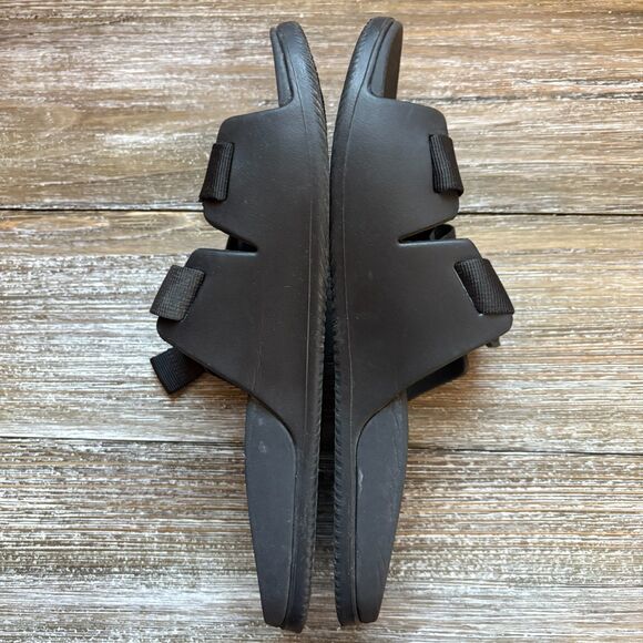 Chaco Chillos Slide Sandal Men 12 Black Z Strap with Cinch Buckle JCH107089 - Picture 3 of 5